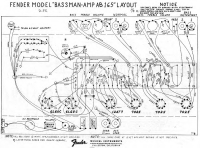 Fender Bassman-AB165-Layout